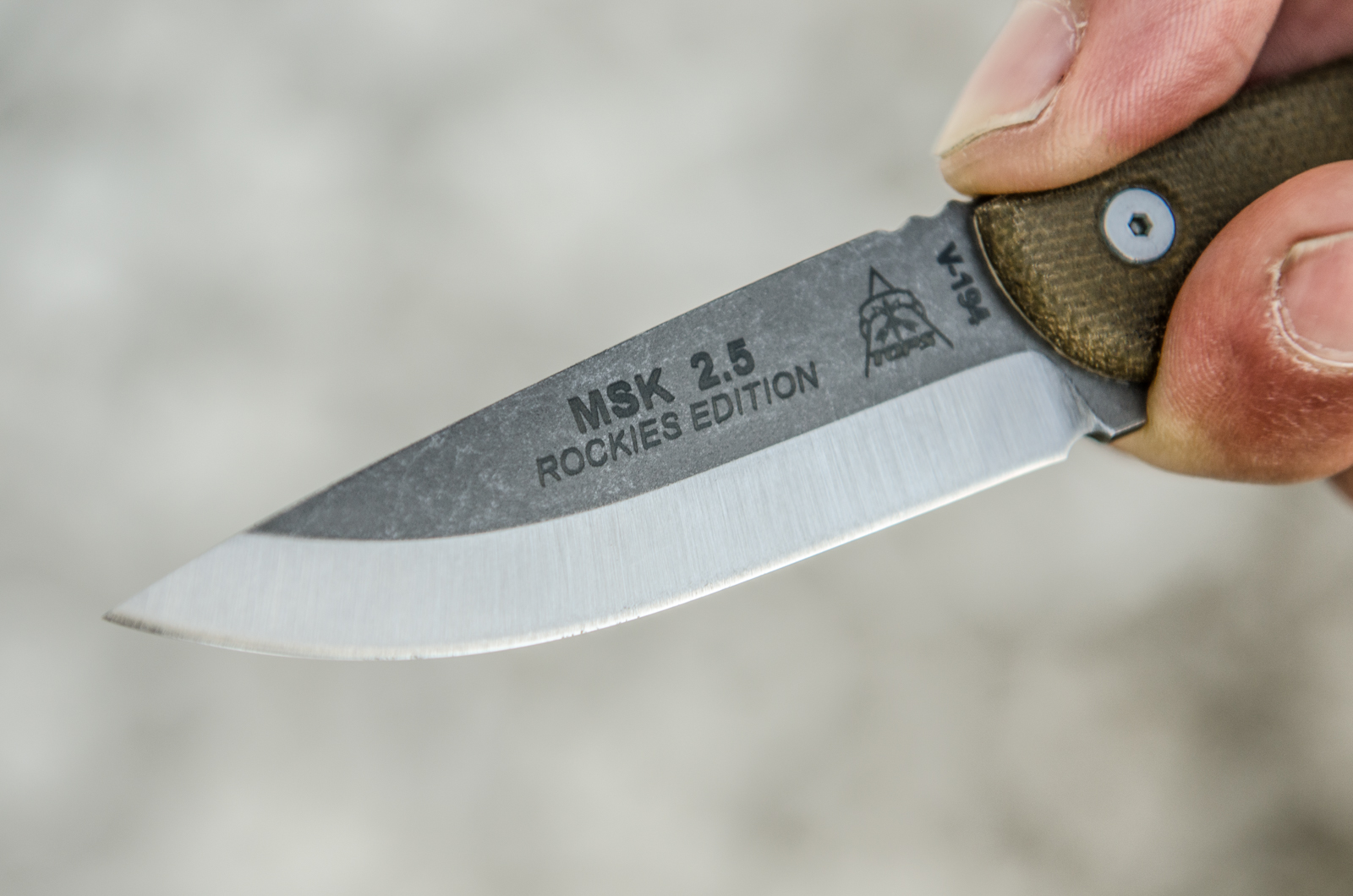 TOPS Knives now offers Rockies Edition of the Popular Mini Scandi 