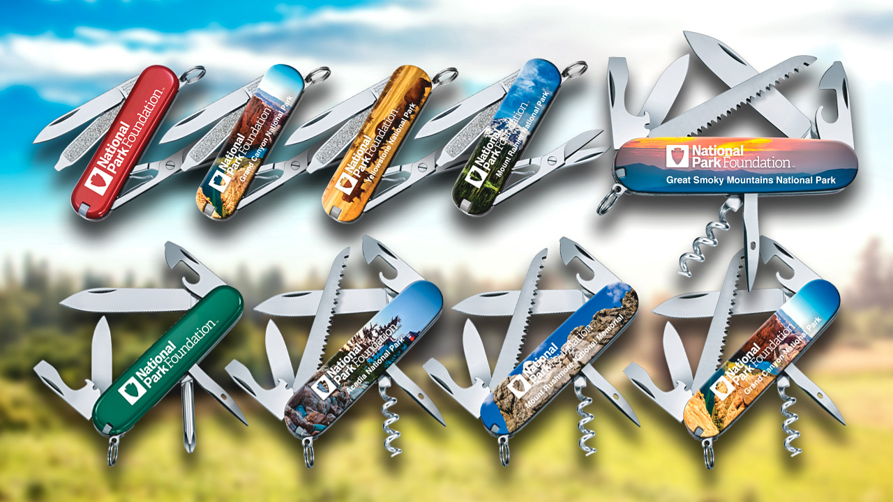 Victorinox S National Park Foundation Series Inspires Adventure Knife Newsroom