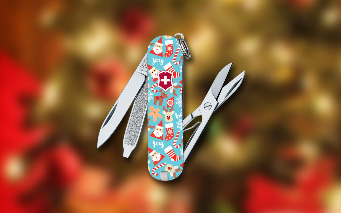 Quick Find The Victorinox Swiss Army Christmas Special Classic SD won