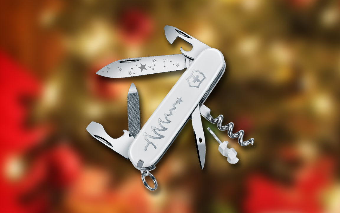 Quick Find The cleanly designed Victorinox White Christmas Special