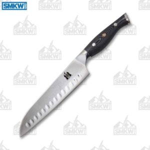 Komoran Damascus kitchen knives