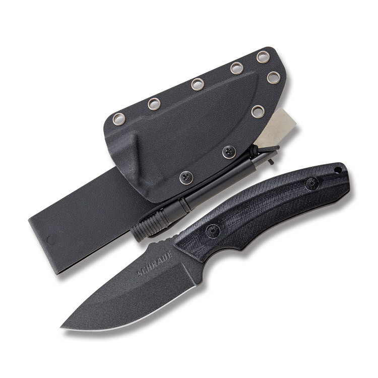 The Schrade SCHF58 is a compact, full tang fixed blade perfect for ...