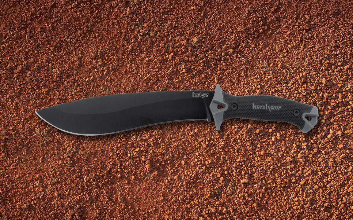 A camping kukri? Check out the Kershaw Camp 10 – Knife Newsroom