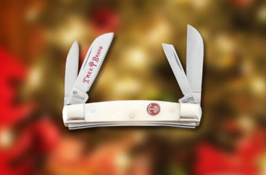 Boker Red Shield White Smooth Bone