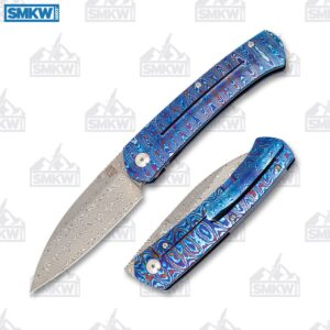 Artisan Cutlery Centauri Titanium Damascus